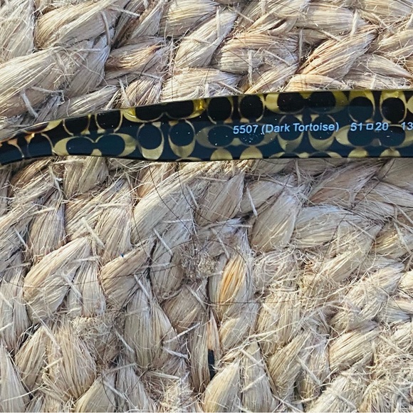 EUC Coach Women's Tortoise Shell Glasses - Picture 5 of 6